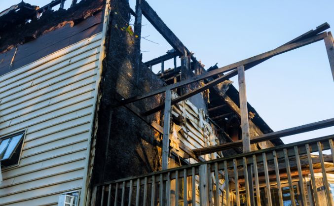 commercial and residential fire damage restoration